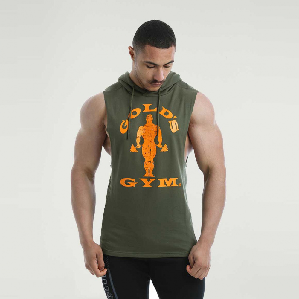 Gold's gym best sale sleeveless hoodie